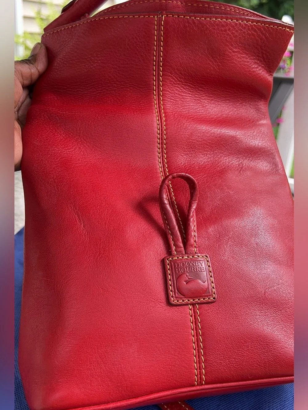 DOONEY AND BOURKE FLORENTINE MEDIUM TOGGLE CROSSBODY PURSE - Picture 5 of 12